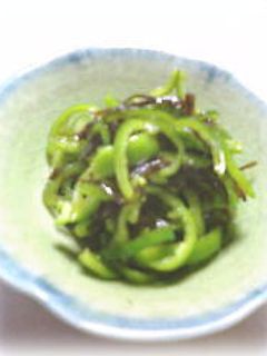 ピーマンと塩昆布の簡単和え-レシピのメイン写真