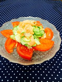 すし酢で簡単♪サーモンマリネ-レシピのメイン写真