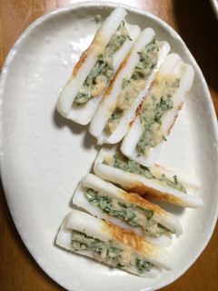 ちくわボート-レシピのメイン写真