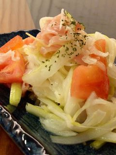 生ハムとセロリと新玉トマトのマリネさん-レシピのメイン写真