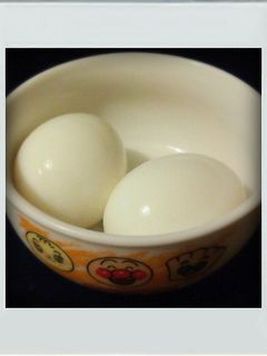 ■ゆで卵■煮卵にも簡単むきやすい大量消費-レシピのメイン写真