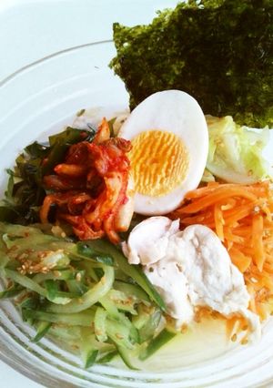 ≪8種の具材で≫ 絶品☆塩ナムル冷麺-レシピのメイン写真