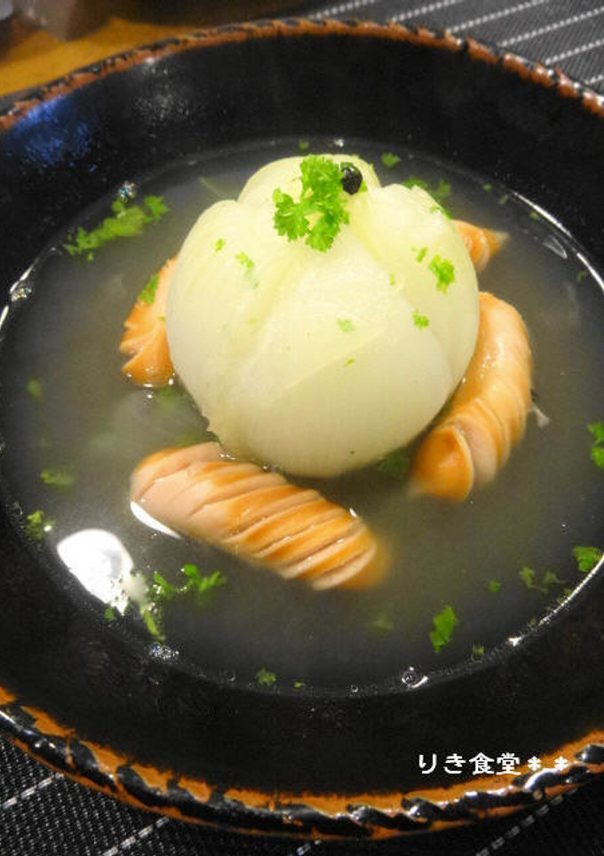新玉ねぎの丸ごと煮-レシピのメイン写真