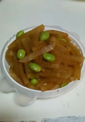☆簡単☆大根と枝豆炒め-レシピのメイン写真