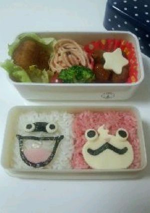 妖怪ウォッチ簡単弁当-レシピのメイン写真