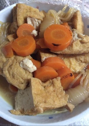 厚揚げの煮物-レシピのメイン写真
