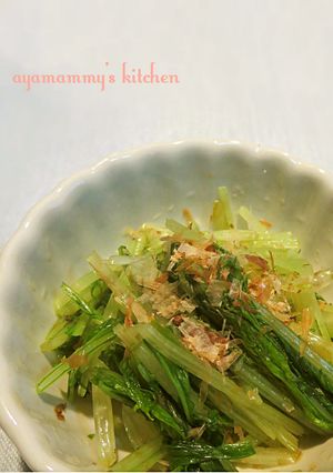 水菜のおかか和え✿-レシピのメイン写真