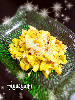 即席♡春キャベツのおかか胡麻ポン酢和え-レシピのメイン写真