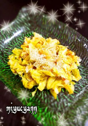 即席♡春キャベツのおかか胡麻ポン酢和え-レシピのメイン写真