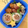 超簡単キャラ弁♡てんとう虫のおにぎり弁当
