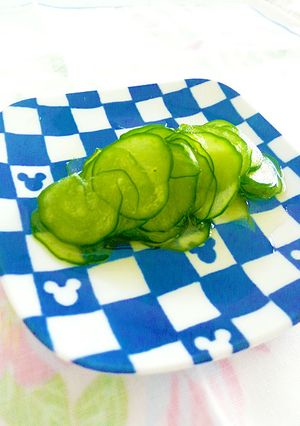 無塩！塩揉み風お野菜の作り方-レシピのメイン写真
