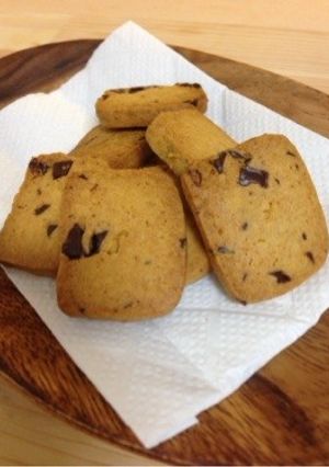 かぼちゃとチョコチップのクッキー-レシピのメイン写真