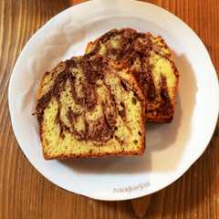 マーブルパウンドケーキ-レシピのメイン写真