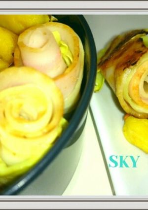 冷凍お弁当お野菜おかず:キャベツベーコン-レシピのメイン写真