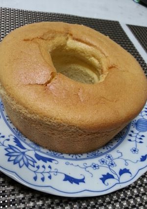 簡単美味☆ふわふわシフォンケーキ-レシピのメイン写真