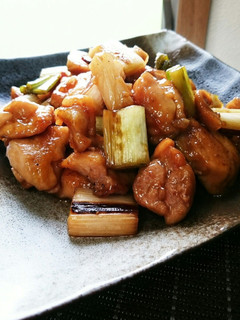 鶏肉とネギで焼き鳥風♡-レシピのメイン写真