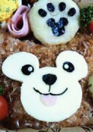 キャラ弁☆大好き♡ダッフィー☆-レシピのメイン写真