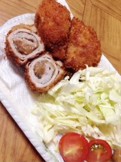 簡単!梅と大葉の豚肉巻き揚げ♥︎-レシピのメイン写真