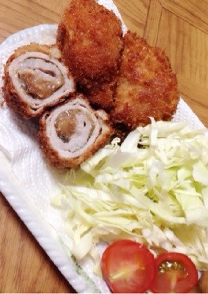 簡単！梅と大葉の豚肉巻き揚げ♥︎-レシピのメイン写真