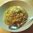最後まで飽きないごろごろ具材のチャーハン
