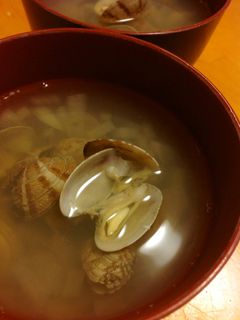 +1品 アサリと大根のお吸い物-レシピのメイン写真