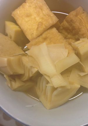 筍と厚揚げの煮物-レシピのメイン写真