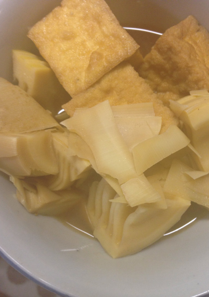 筍と厚揚げの煮物-レシピのメイン写真