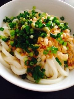 超簡単!ぶっかけうどん-レシピのメイン写真