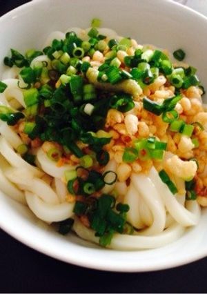 超簡単！ぶっかけうどん-レシピのメイン写真