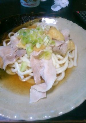 冷しゃぶ風かけうどん-レシピのメイン写真