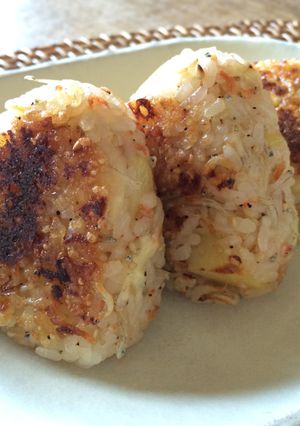 ☆カルシウム満点焼きおにぎり☆-レシピのメイン写真
