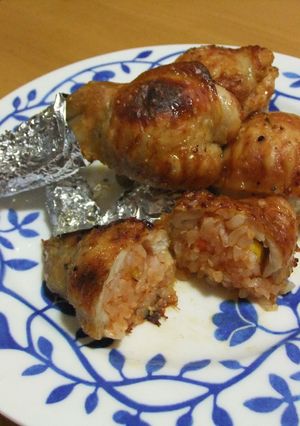 丸かじりっ☆手羽先チキンライス-レシピのメイン写真