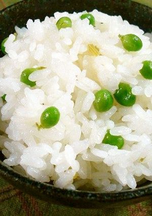 豆ごはん 色鮮やか、シワにならないポイント紹介】豆ごはん(豆ご飯)のレシピ