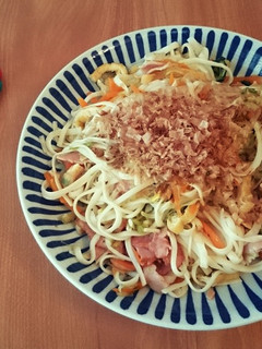 糖質制限♡コンソメ焼きうどん-レシピのメイン写真