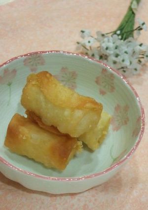 *おさかなソーセージの包み揚げ*-レシピのメイン写真