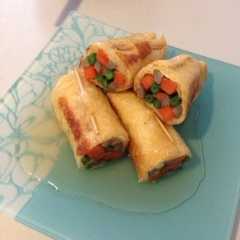 รูปของ 野菜のお揚げさん巻きあんかけ☆
