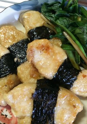 胸肉の磯辺照り焼き-レシピのメイン写真