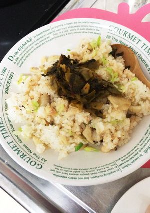 残り物野菜の明太高菜チャーハン´ω`)ノ-レシピのメイン写真