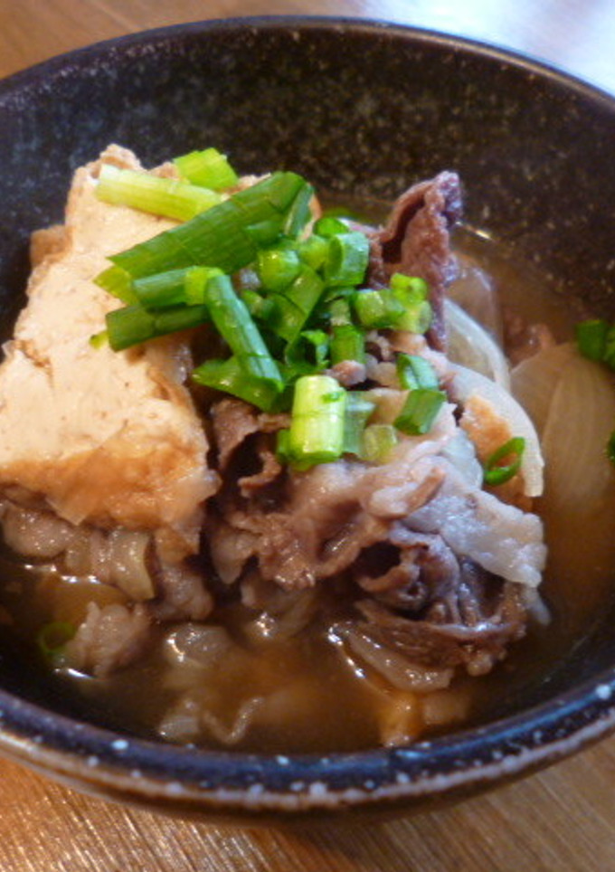 厚揚げと牛肉の煮物♪-レシピのメイン写真