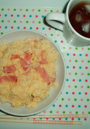 リゾット☆カルボナーラ風味☆-レシピのメイン写真
