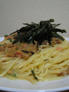 ***和風さっぱりおろし納豆パスタ***-レシピのメイン写真