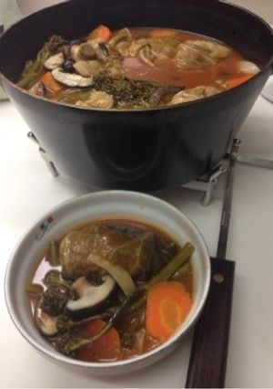 ダッチオーブンで作るロールキャベツ-レシピのメイン写真