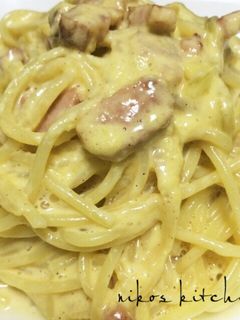 簡単♡とろ〜り濃厚カルボナーラ♪-レシピのメイン写真