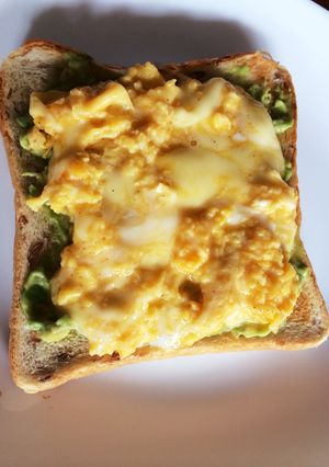 アボチー玉トースト-レシピのメイン写真