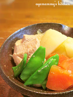 絹さやと新たまねぎで✿鶏じゃが-レシピのメイン写真