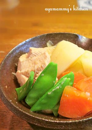絹さやと新たまねぎで✿鶏じゃが-レシピのメイン写真