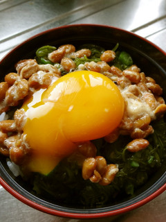 めかぶと納豆ののっけ丼。-レシピのメイン写真