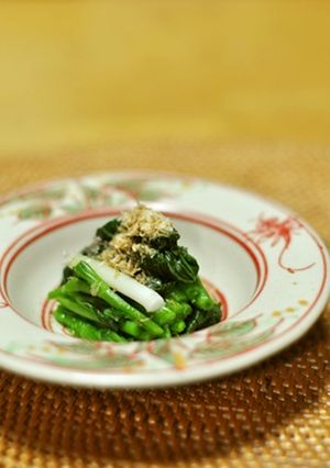 ほんのり甘い❤春の味❤アズキ菜のおひたし-レシピのメイン写真