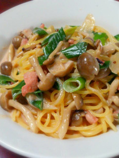 イカの塩辛クリームパスタ-レシピのメイン写真