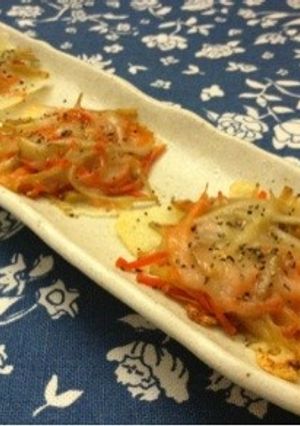 金平ごぼうのチーズ焼-レシピのメイン写真